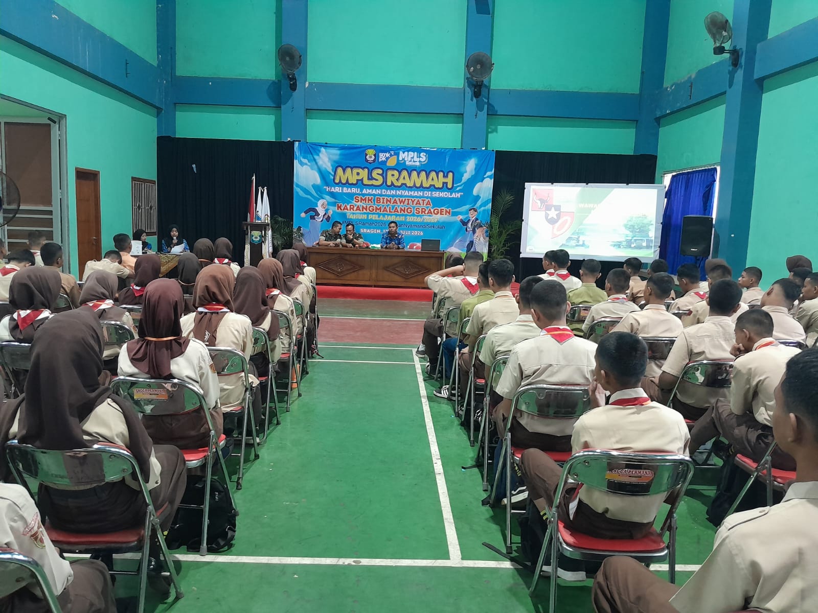 MPLS Jadi Momentum Bentuk Karakter, Kodim Sragen Ingatkan Pelajar Tak Kehilangan Jati Diri Bangsa