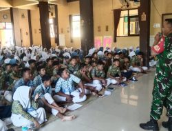 Babinsa “Perangi” Kecanduan Game Online, 322 Siswa Baru SMKN 1 Gesi Dibekali Literasi Digital