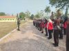 Babinsa Jenar Tempa Disiplin Paskibra SMKN 1 Jenar Jelang HUT Ke-81 RI