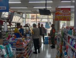 Patroli Gabungan TNI-Polri di Ngrampal Sasar SPBU, Minimarket hingga Terminal
