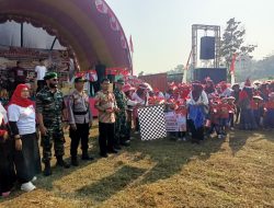 Bati Tuud Tangen Kawal Karnaval HUT RI ke-81, 300 Warga Galeh Tumpah Ruah