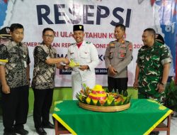 Danramil Sukodono Hadiri Resepsi HUT RI ke-81, Tekankan Semangat Kebangsaan dan Gotong Royong
