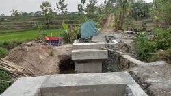 Pembangunan Jembatan Kali Bunder Kedungwaduk Capai 49 Persen