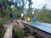 Rangka Baja Mulai Terpasang, Jembatan Kali Bunder Makin Berbentuk