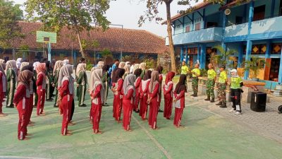 Bukan Sekedar Senam, Koramil Sukodono Tanamkan Karakter Tangguh pada 100 Siswa