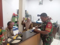 Babinsa Peleman Pastikan Warga Kurang Mampu Tak Luput dari Perhatian