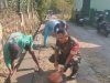 Babinsa Gesi Pimpin Aksi Gotong Royong, Talud  Dibangun Demi Selamatkan Akses Warga