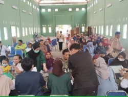 Warga Pelemgadung Antusias Ikuti CKG, Babinsa Dampingi Tracing TBC