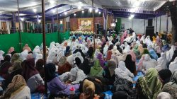 Seribu Jamaah Hadiri Maulid Nabi di Mondokan, Babinsa Jambangan Turun Langsung Kawal Kegiatan