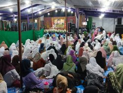 Seribu Jamaah Hadiri Maulid Nabi di Mondokan, Babinsa Jambangan Turun Langsung Kawal Kegiatan