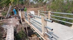 Jembatan Kali Bunder Mulai Berbentuk, Progres Tembus 70 Persen