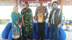 Kapolsek Sukodono Berganti, Danramil Tekankan Sinergi Jaga Kondusivitas