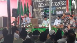 700 Jamaah Padati Pengajian MWC NU Sukodono, Serma Anto Joko Wakili Danramil Hadir di Tengah Warga