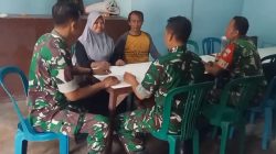 Api Mengintai di Musim Kemarau, Babinsa Plupuh Ingatkan Warga Jangan Tinggalkan Pembakaran Sampah
