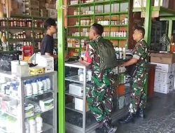 Babinsa Karangmalang Pantau Harga Pupuk, Cegah Petani Terbebani Harga Tak Wajar