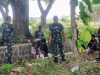 Babinsa Kroyo Blusukan ke Kampung, Ingatkan Warga Jangan Lengah Jaga Kamtibmas