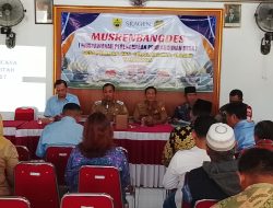 Babinsa Peleman Kawal Musrenbangdes, Aspirasi Warga Jadi Dasar Rencana Pembangunan 2027