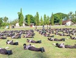 Seharian Ditempa di Lapangan, Ketarunaan SMKN 1 Jenar Digembleng Babinsa