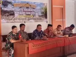Musdes Donoyudan Mulai Susun Arah Pembangunan 2027, Babinsa Hadir Kawal Kebersamaan
