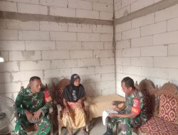 Babinsa Somomorodukuh Turun Langsung Data Lansia, Warga Diingatkan Ancaman Kebakaran