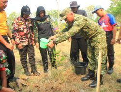 Jelang Hut TNI dan Kodam IV/Dip, Kodim Sragen gelar Aksi Penanaman Sejuta pohon