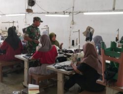 Babinsa Slendro Dorong Konveksi Lokal Naik Kelas, Ekonomi Warga Ikut Bergeliat