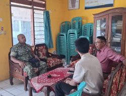 Jaga Kondusivitas Desa, Babinsa Kaloran Perkuat Pembinaan Teritorial