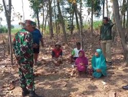 Kemarau Mulai Mengintai, Babinsa Plupuh Ingatkan Warga Jangan Boros Air!