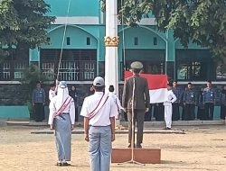 1.184 Pelajar SMAN 1 Sragen Kompak Kibarkan Semangat Pancasila, Danramil Ingatkan Ancaman Perpecahan