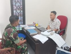 Koramil Tangen gencar perketat administrasi kependudukan, babinsa sigit: “data akurat adalah kunci utama pembangunan desa”