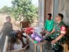 Cegah Kebakaran Meluas di Musim Panas, Babinsa Jenar Ingatkan Warga Tak Bakar Lahan