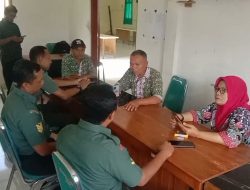 Dari Data Sawah hingga Calon Prajurit, Babinsa Plupuh Bawa Tiga Pesan Penting ke Kantor Pertanian