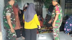 Cegah Stunting Sejak Dini, Babinsa Sukodono Bersama Kader Posyandu Pantau Tumbuh Kembang Balita