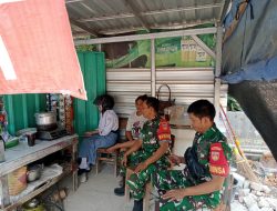 Babinsa Tangen Benteng Warga Denanyar dari Serangan Hoaks