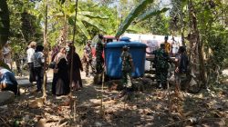Danramil Gesi Pimpin Langsung Droping Air Bersih, Warga Dukuh Bendorejo Tersenyum Lepas dari Krisis Kekeringan