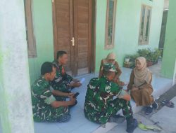 Peduli Pendidikan dan Masa Depan Generasi Muda, Koramil Plupuh Gelar Pendataan Yatim hingga Sosialisasi TNI