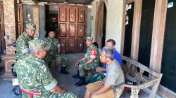 WASPADA CUACA EKSTREM DI MUSIM KEMARAU, BATI KORAMIL JENAR BERSAMA WARGA INTENSIFKAN KOMSOS DI DAWUNG   