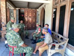 WASPADA CUACA EKSTREM DI MUSIM KEMARAU, BATI KORAMIL JENAR BERSAMA WARGA INTENSIFKAN KOMSOS DI DAWUNG   