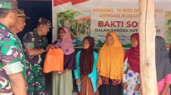 Koramil Miri dan Rumah Zakat Turun Tangan, Air Bersih dan Sembako Disalurkan untuk Warga Gilirejo Baru